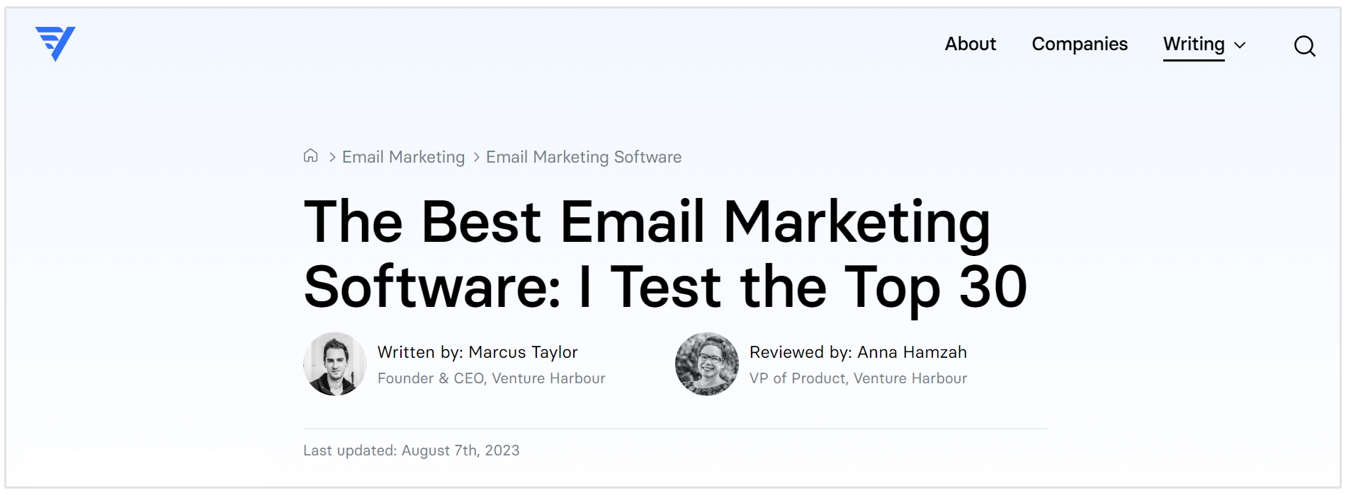 email marketing software